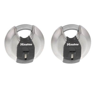 MASTERLOCK Disc Padlock (2 Pack), 2-3/4" M40XTCCSEN 🍁 All In One Marketplace Canada
