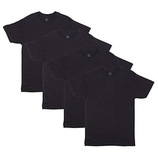 Hanes Men's 4 Pack FreshIQ Crewneck Undershirt, Assorted, Medium 🍁 All In One Marketplace Canada