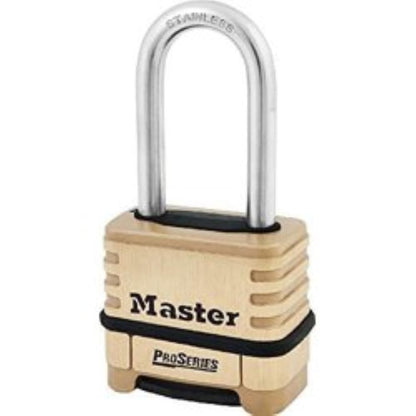 Master Lock ProSeries Set Your Own Combination Lock, 2-1/4" Wide, Brass, 1175LHSS 🍁 All In One Marketplace Canada