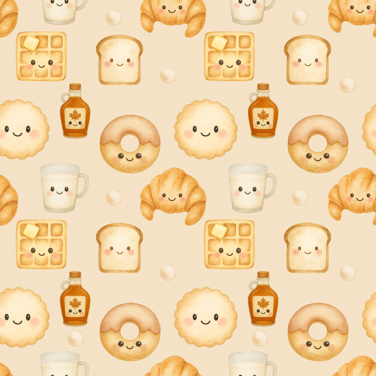 Couverture minky petit déjeuner Canadien 🧇 moyenne