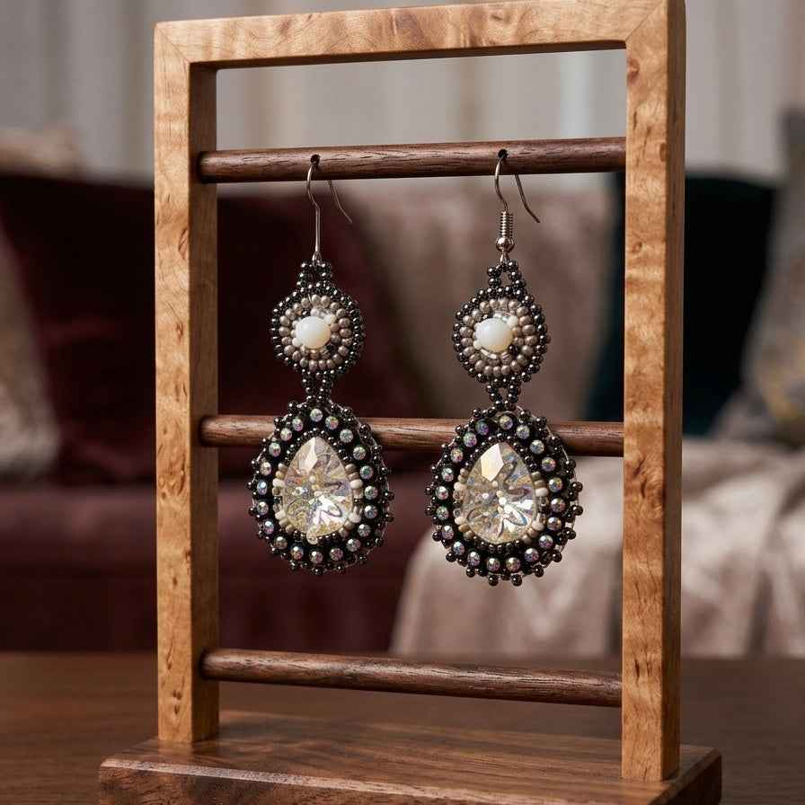 Drop Beaded Earrings(8)