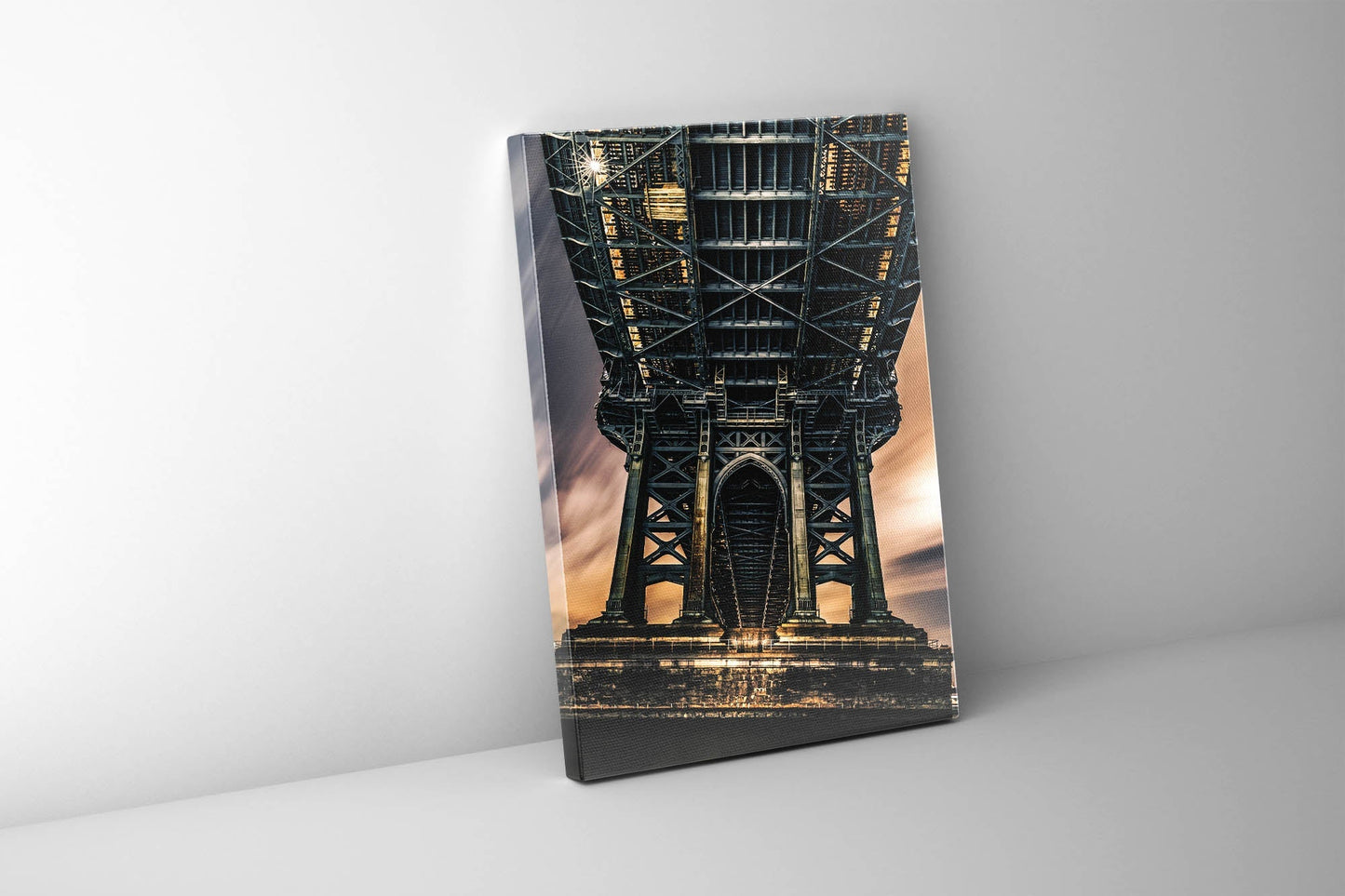 Wall Art Bridge Symmetry