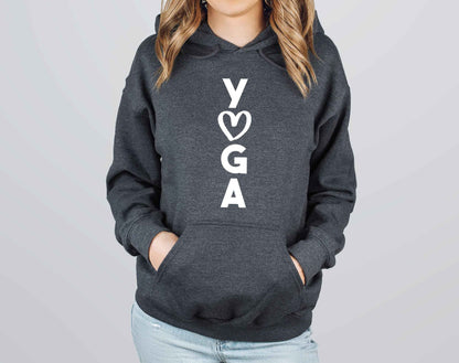 Love Yoga Pullover Hoodie