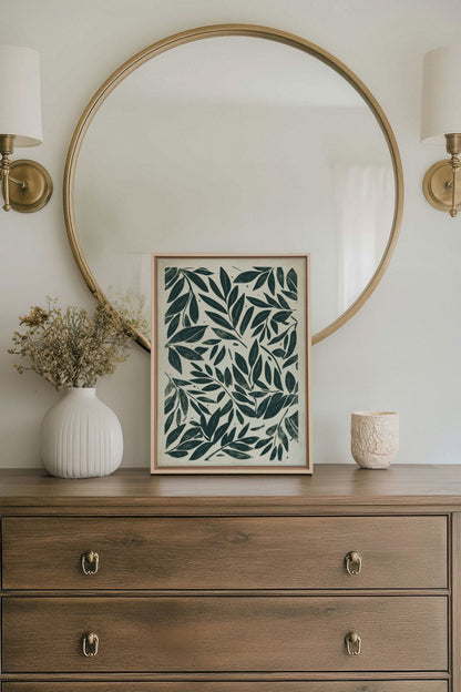 HERITAGE GREENERY, Oeuvre sur toile étirée