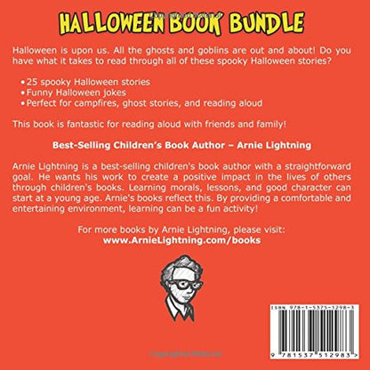 Halloween Book Bundle (4 Books in 1): Scary Stories for Kids and Halloween Jokes