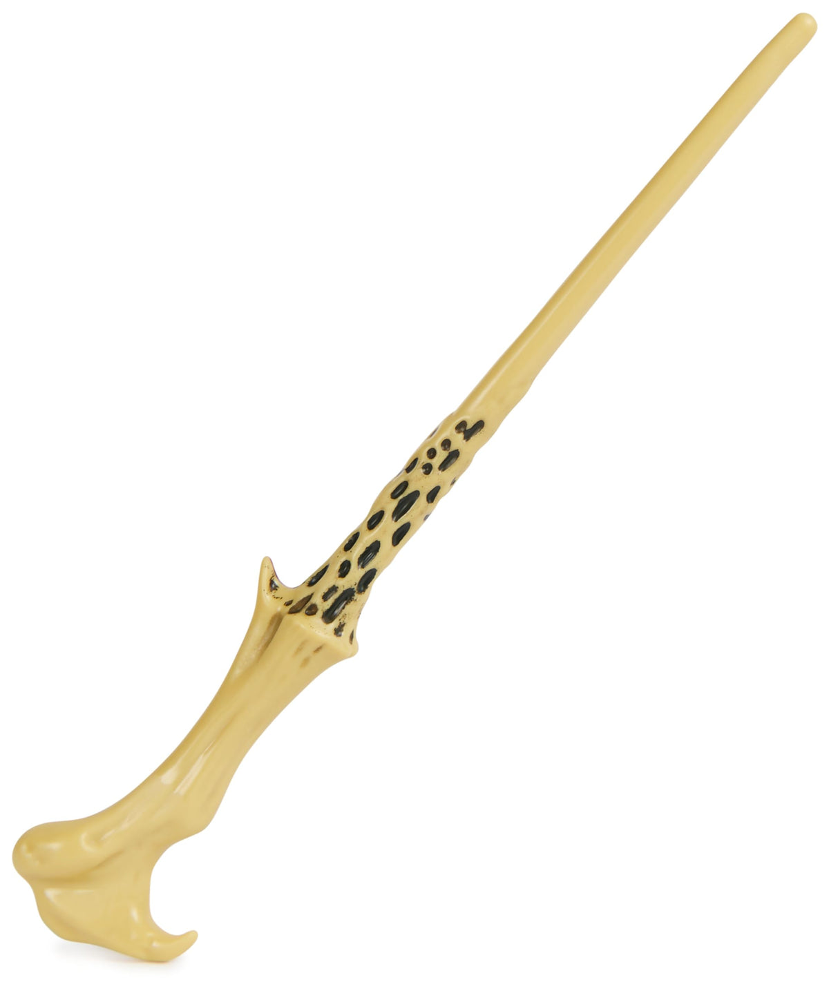 Wizarding World Harry Potter, 12-inch Magical Collector Voldemort Wand with Stand & Die-cast Icon, Magical Artifacts, Accessory for Halloween Costumes