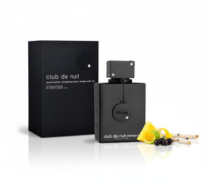 ARMAF S Club De Nuit Intense for Men Eau De Toilette Spray, 3.4 ounces, black, 106 ml / 3.6 oz (31470) 🍁 All In One Marketplace Canada