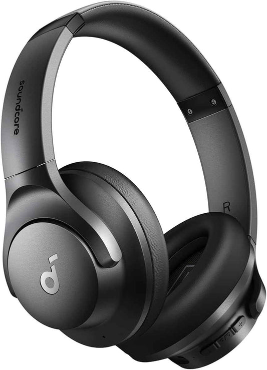 soundcore by Anker Q20i Hybrid Active Noise Cancelling Headphones, Wireless Over-Ear Bluetooth, 40H Long ANC Playtime, Hi-Res Audio, Big Bass, Customize via an App, Transparency Mode, Ideal for Travel 🍁 All In One Marketplace Canada