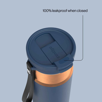 Contigo DualSip 24 oz Water Bottle w/Carry Strap & 2-Way Lid (Drink from Straw or Spout) | Vacuum-Insulated Stainless Steel for Cold Drinks | 100% Leakproof | BPA & Lead-Free | Dishwasher Safe 🍁 All In One Marketplace Canada