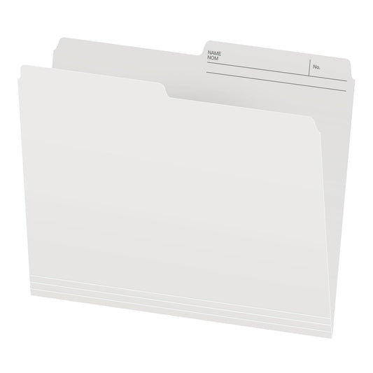 Pendaflex File Folders, 100-Pack, Letter Size 8.5" x 11", Reversible 1/2 Cut Tabs, Tear-Resistant Durable Paper Stock, Ivory, for Office Supplies, School Projects, Home Filing Systems 🍁 All In One Marketplace Canada