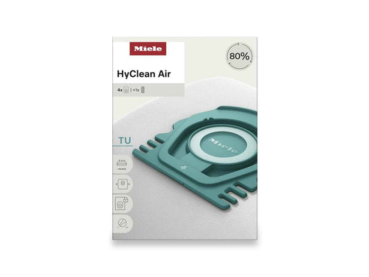 Miele HyClean Air TU Vacuum Cleaner Bags for Miele Guard S1/L1 Vacuum Cleaners, Pack of 4 Vacuum Bags and 1 AirClean Exhaust Filter – 12774420 🍁 All In One Marketplace Canada