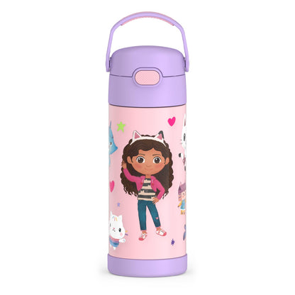 THERMOS FUNTAINER Water Bottle with Straw, 14oz, Gabbys Dollhouse 🍁 All In One Marketplace Canada