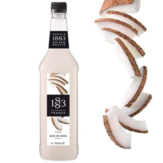 Maison Routin 1883 Coconut Syrup, Pet Bottle 1000 Milliliter 🍁 All In One Marketplace Canada