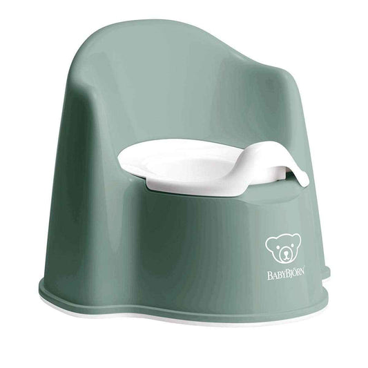 BABYBJÖRN Potty Chair, Deep Green/White 🍁 All In One Marketplace Canada