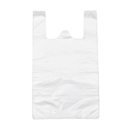 T Shirt Bags Plastic Grocery Bags with Handles for Merchandise and Supermarket, Bolsas De Plastico Para Negocio, 12 x 20 Inch (White, 200Pcs) 🍁 All In One Marketplace Canada