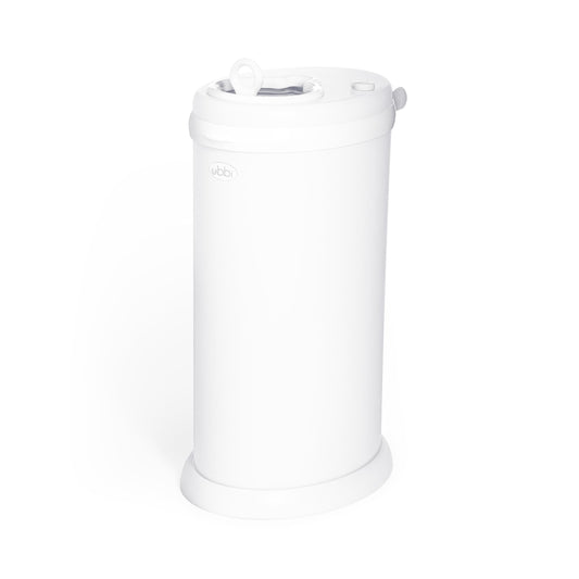 Ubbi Steel Diaper Pail, White, 2.34 ounces 🍁 All In One Marketplace Canada