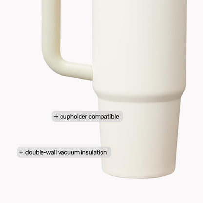 Stanley Quencher H2.0 Tumbler with Handle and Straw 40 oz | Flowstate 3-Position Lid | Cup Holder Compatible for Travel | Insulated Stainless Steel Cup | BPA-Free | Lichen 🍁 All In One Marketplace Canada
