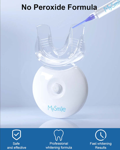 MySmile Teeth Whitening Kit with Whitening Light - 4Pcs Non-Sensitive Enamel Safe Teeth Whitening Gel,10 Min Fast-Result Home Tooth Whitening Dental Care Help Remove Teeth Stain 🍁 All In One Marketplace Canada