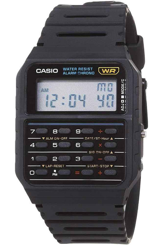 Casio Men's Twincept Databank ANI-Digi Resin Watch Black CA-53W-1Z 🍁 All In One Marketplace Canada