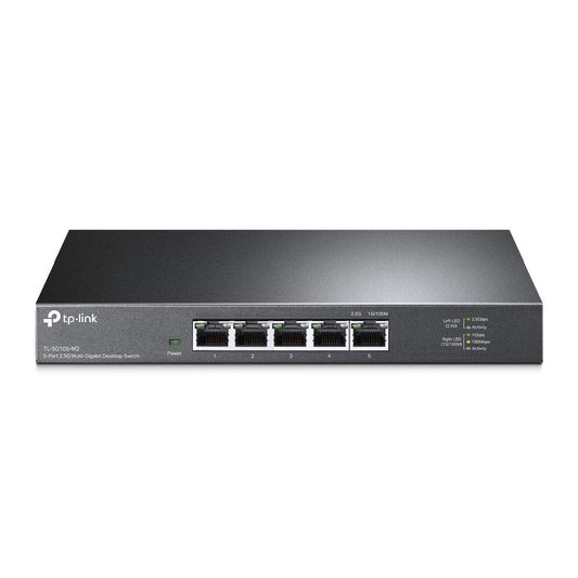 TP-Link TL-SG105-M2 | 5 Port Multi-Gigabit Unmanaged Network Switch, Ethernet Splitter | 2.5G Bandwidth | Plug & Play | Desktop/Wall-Mount | Fanless Metal Design 🍁 All In One Marketplace Canada