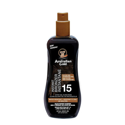 Australian Gold Spf 15 Spray Gel Bronzer, Fragrance: Cocoa Dreams, 237 Milliliters, brown 🍁 All In One Marketplace Canada