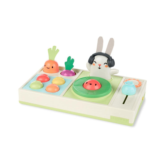Skip Hop Baby Musical DJ Set Toy with Lights, Songs, Sound Effects, and Soft Textures, Farmstand Let The Beet Drop DJ Set 🍁 All In One Marketplace Canada
