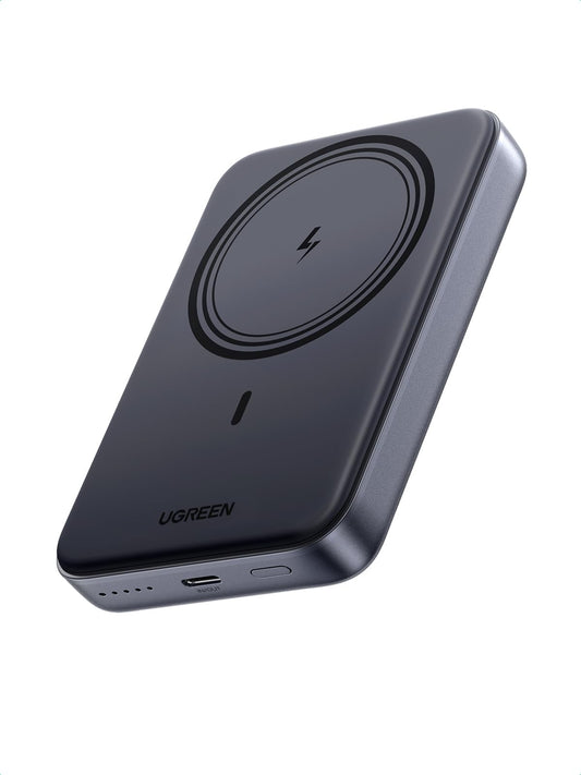 UGREEN 10000mAh PD 20W Magnetic Battery Pack Power Bank for iPhone, 7.5W Wireless Portable Charger with Magsafe, Skin-Friendly Compatible with iPhone 17/16/15/14/13 Series-Black, Includes USB-C Cable 🍁 All In One Marketplace Canada