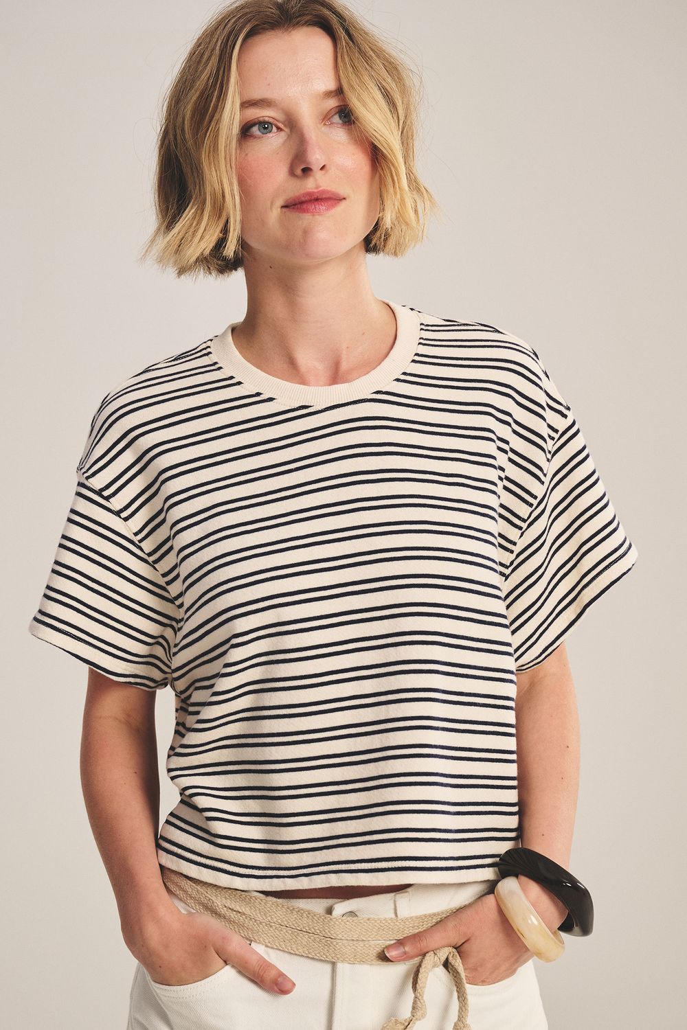 Vintage Stripe Terry Set