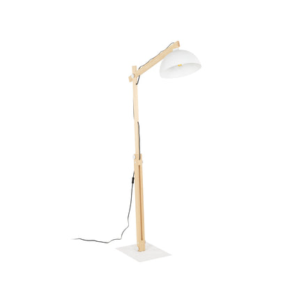 OSLO White Scandinavian Floor Lamp  (Clearance) - AURABAGS SHOP