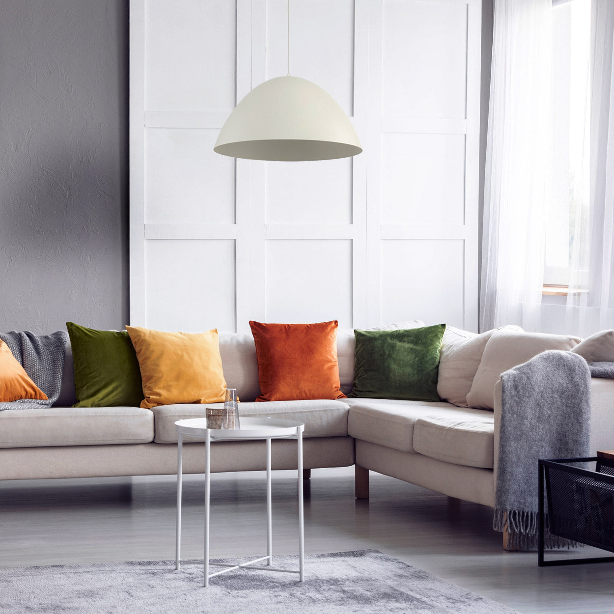 FARO Large Dome Pendant Light for Kitchen Island & Dining Table - AURABAGS SHOP