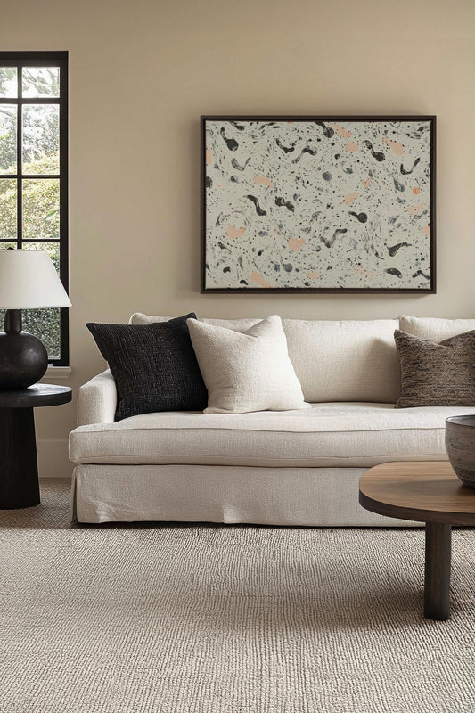 ABSTRACT SPARKS, Oeuvre sur toile étirée