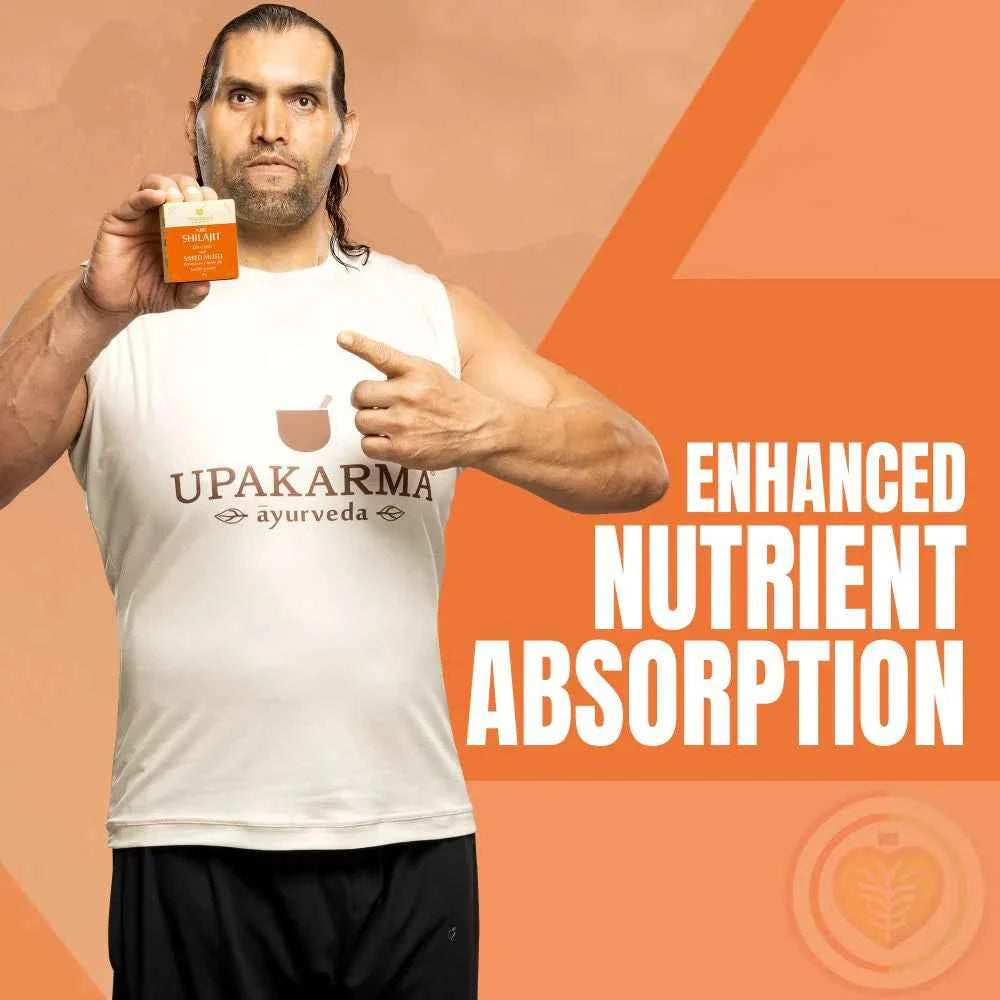 Upakarma Ayurveda Pure Shilajit Resin with Safed Musli