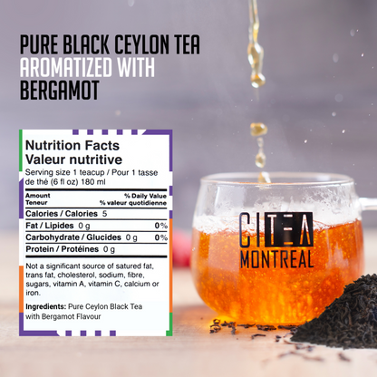 Earl Grey Black Tea Pyramid Tea Bags