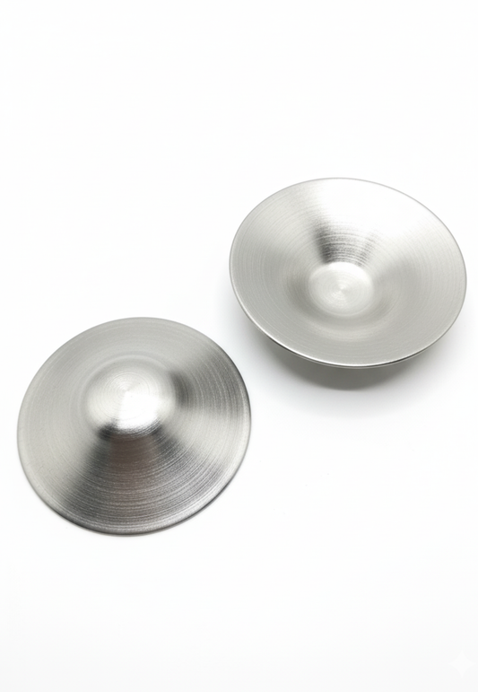 Silver Nursing Cups