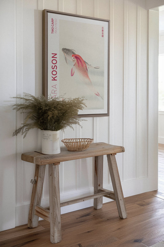 TWO CARP, Oeuvre sur toile étirée
