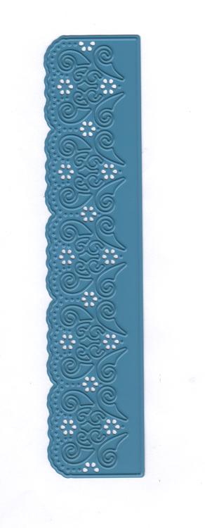 Joy Crafts Cut & Emboss Die - Border With Carving & Flowers