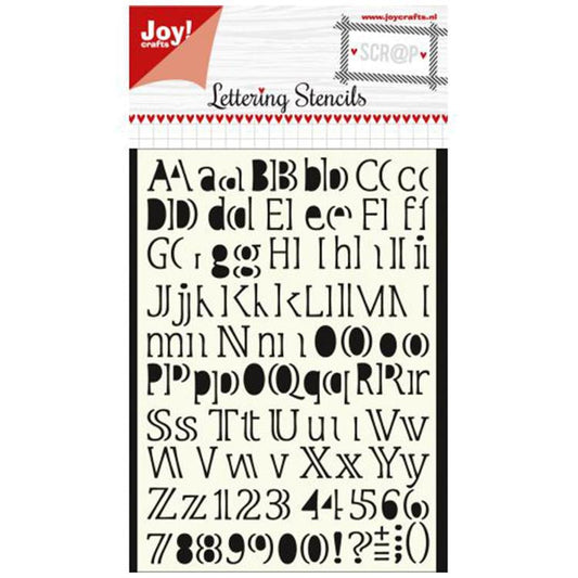 Joy! Crafts Mask - Lettering Stencil