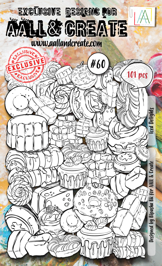 AALL and Create Ephemera Die-Cuts - Iced Delights