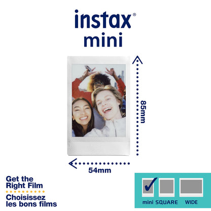 Fujifilm Instax Mini Film, 3 Pack with Stickers (30 exposures) White 600022104 🍁 All In One Marketplace Canada