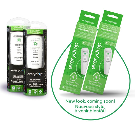EveryDrop Premium Refrigerator Water Filter (EDR4RXD1B - Filter 4). 2 Pack. The ONLY water filter approved for*: Maytag , Whirlpool, KitchenAid, Amana brand refrigerators. 🍁 All In One Marketplace Canada