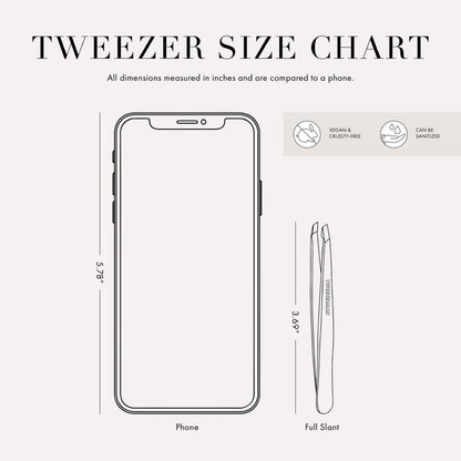 Tweezerman Exclusive Evening Blue Slant Tweezer - Hair Removal Tweezers, Stainless Steel 🍁 All In One Marketplace Canada