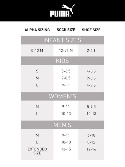 PUMA Men's 8 Pack Low Cut Running Socks, Black, 10 1 US 🍁 All In One Marketplace Canada