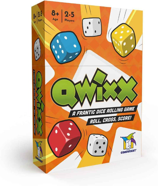 Gamewright Qwixx - A Fast Family Dice Game Multi-Colored, 5" 🍁 All In One Marketplace Canada