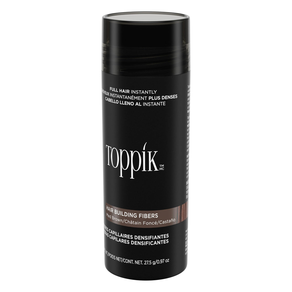 TOPPIK Hair Building Fibers, 27.5 g, Fill In Fine or Thinning Hair, Instantly Thicker Looking, Multiple Shades for Men & Women 🍁 All In One Marketplace Canada