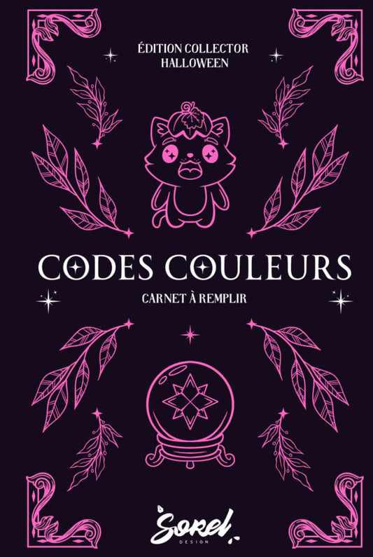Codes Couleurs – Édition Collector Halloween :: Carnet de codes couleurs à remplir pour coloriages mystère
