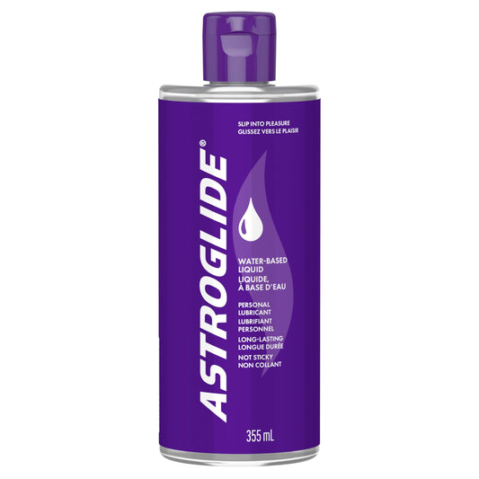 Astroglide Water Based Lube (355 mL) | Liquid Personal Lubricant, for Men, Women and Couples | Value Size 🍁 All In One Marketplace Canada