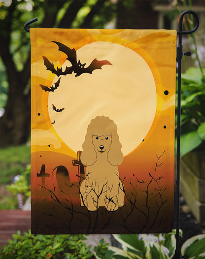 Caroline's Treasures BB4335GF Halloween Poodle Tan Flag Garden Size, Small, Multicolor