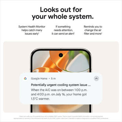 Google Nest Learning Thermostat (4th Gen) with Temp Sensor - Silver 🍁 All In One Marketplace Canada