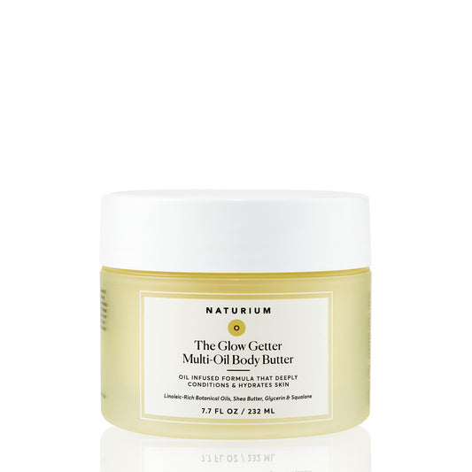Naturium The Glow Getter Multi-oil Body Butter | Rich Lotion & Moisturizer, For all Skin Types, Vanilla & Coconut Scent | 7.7 oz / 232 ml 🍁 All In One Marketplace Canada