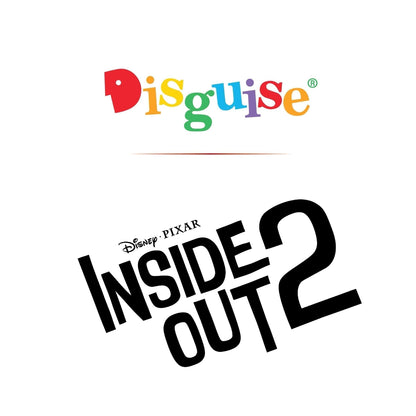 Disguise Inside Out Fear Costume, Official Inside Out Halloween Costume Kit, Adult Size (42-46)